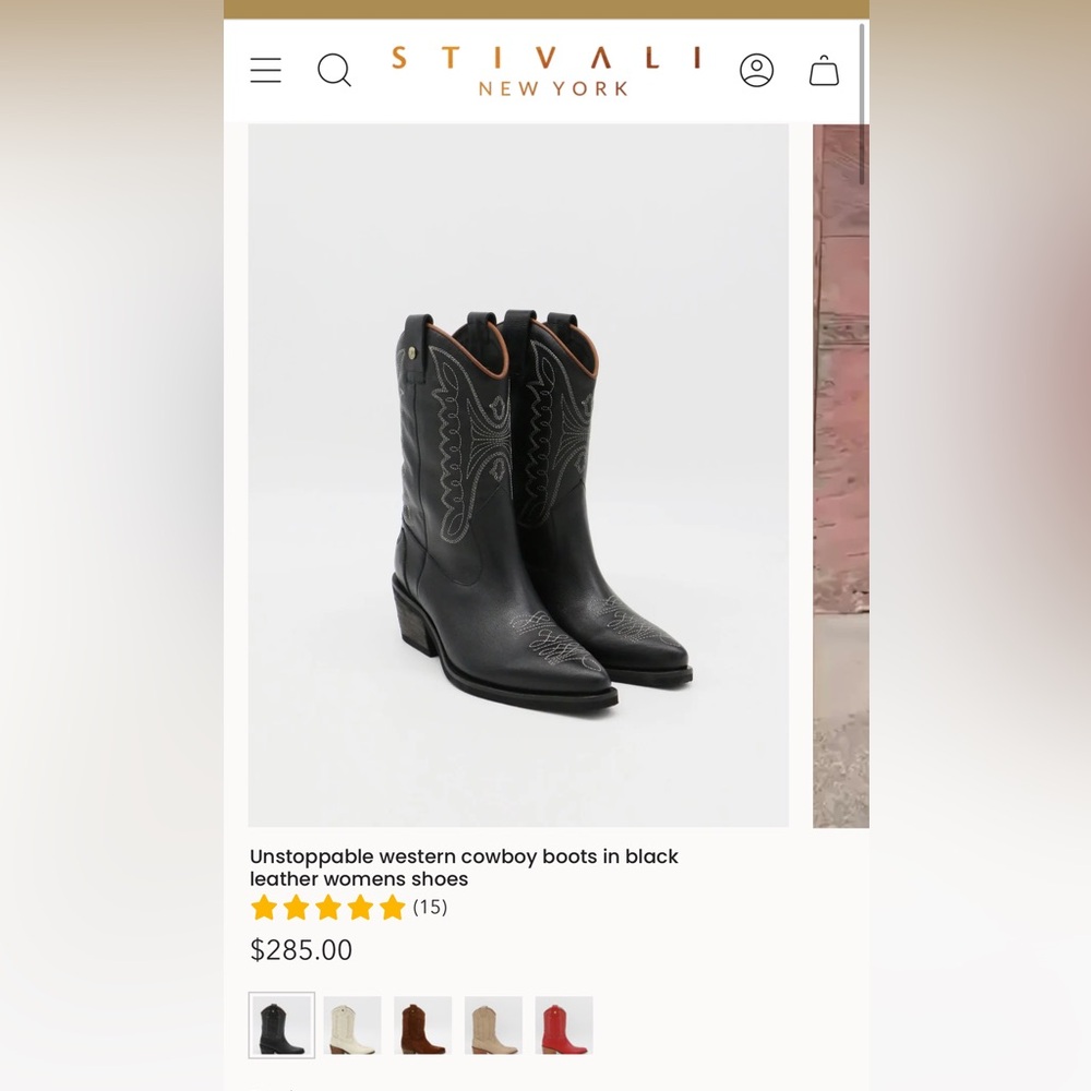 Brand New, In Box!

Stivali New York 
Style: Unstoppable 
Size 5-5.5